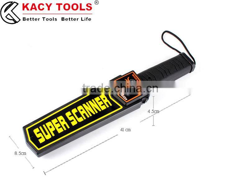 high sensitivity hand held metal detector super scanner