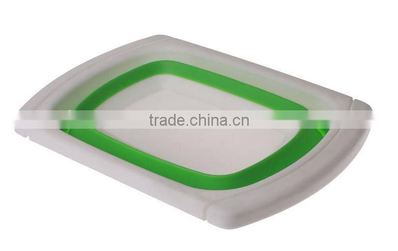 kitchen folding plastic colander plastic sink colander