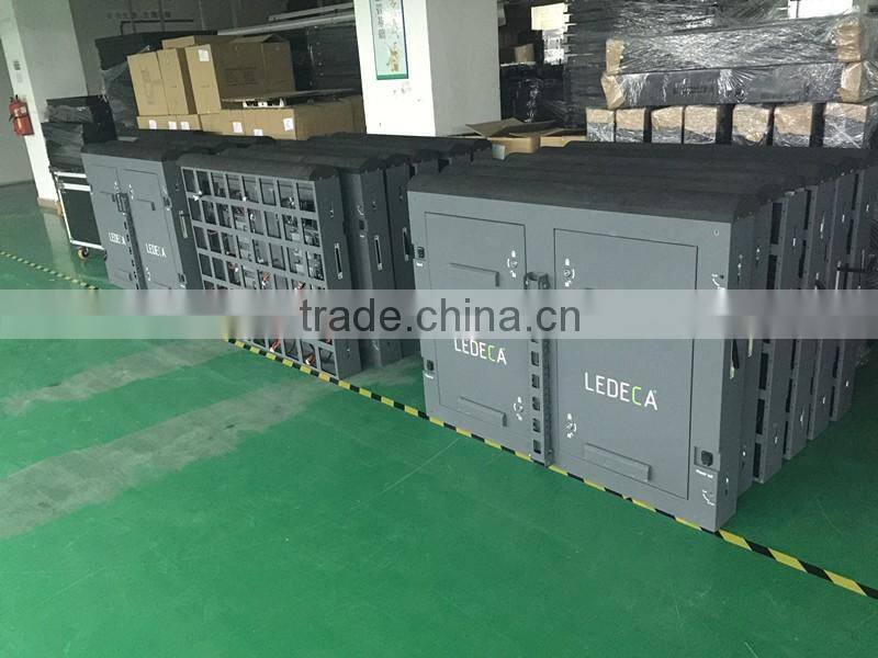 Pantalla de LED gigante full color para publicidades exteriores giant tv led p10