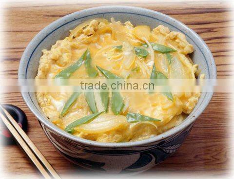 Kitchenware Saute Pan with Wood Vertical handle for Japanese rice bowl dish