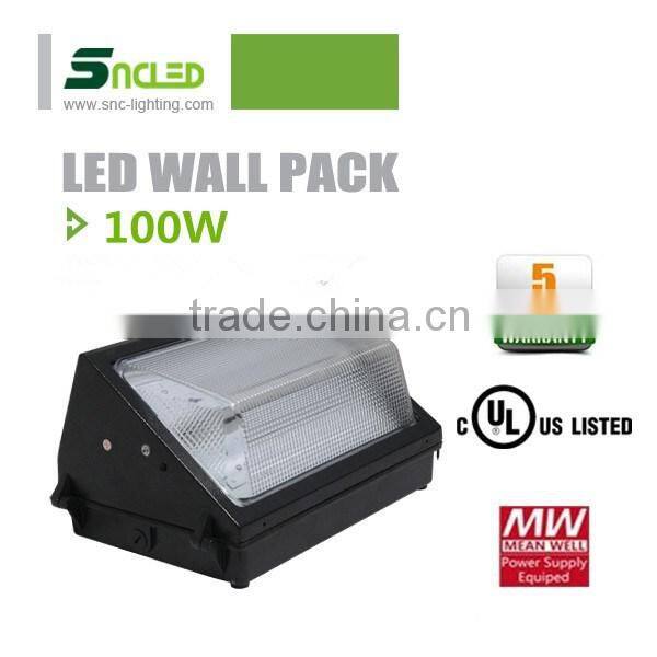 UL CUL Outdoor wall led light 100W LED Wall Pack Lighting