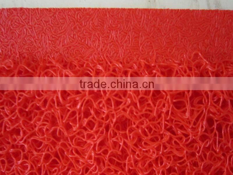 Superfine fiber coil mat
