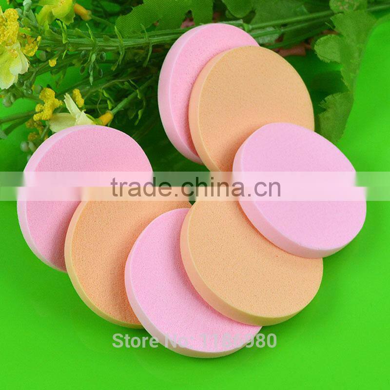 Round Makeup Sponge Puff Soft Cleaning Smooth Face Make Up Foundation Blender