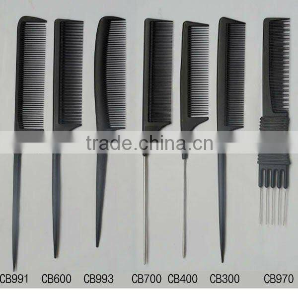 salon hair cutting comb carbon comb