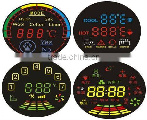 fullcolor digital led display/7-segment led display/5 digital led display used for Purifier