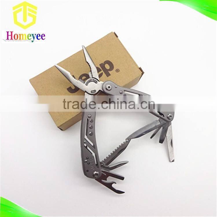 multifunction pocket foldable plier with aluminum handle