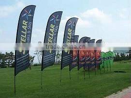 strong carbon fiber beach flag pole with carry bag/One year quality warranty