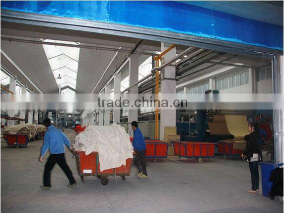 100% fabric cotton blue and white striped