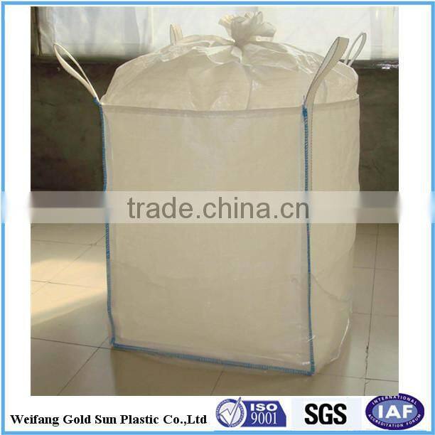 China hot sale 100% raw material high quality best price 1000kg fibc big bag/Good quality PP Baffle bags with good shape