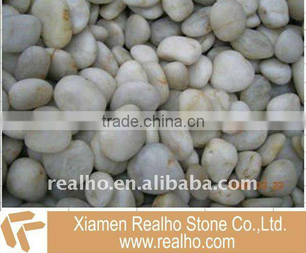 polished stone pebbles