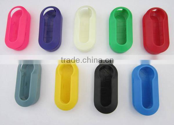 Hot sale fiat 500 3 button flip key shell for car key cover fiat 500 key cover for fiat key shell