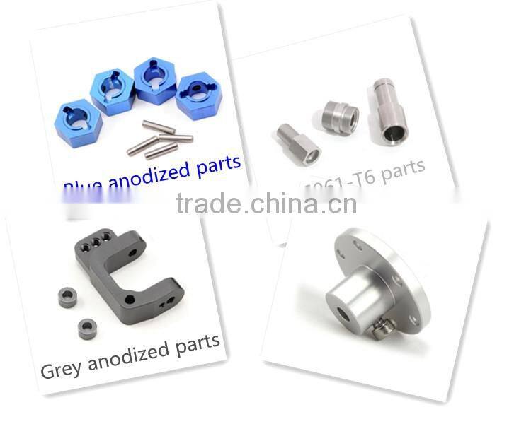 Custom Precision CNC machined aluminum tube connectors