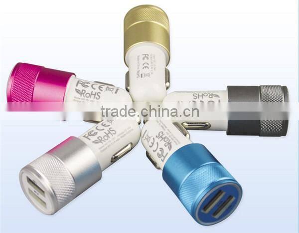 12-24V USB Car Chargers Dual USB Car Charger
