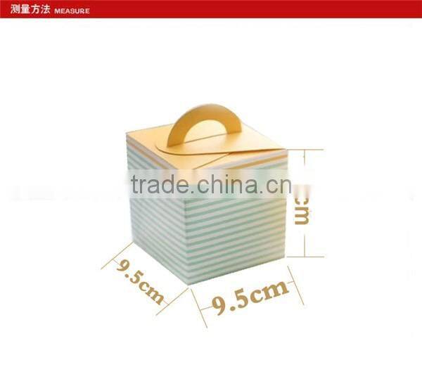 Paperboard Paper Wrapped cake board box for bakery