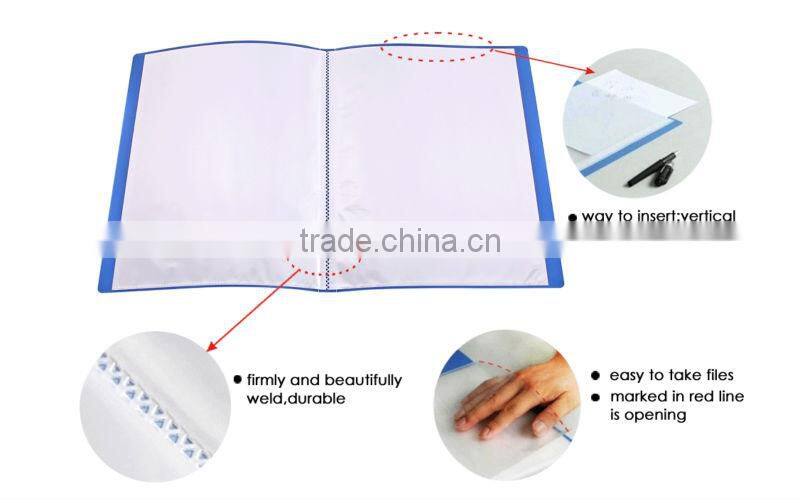Different Quality Plastic Clear Book/Display Book