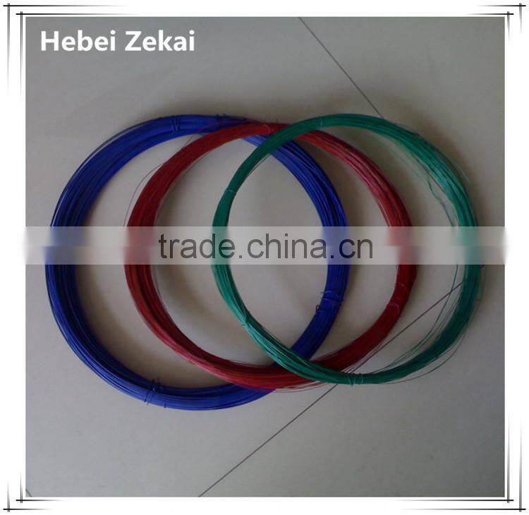 high quality galvanizedd pvc coated iron binding wire direct factory