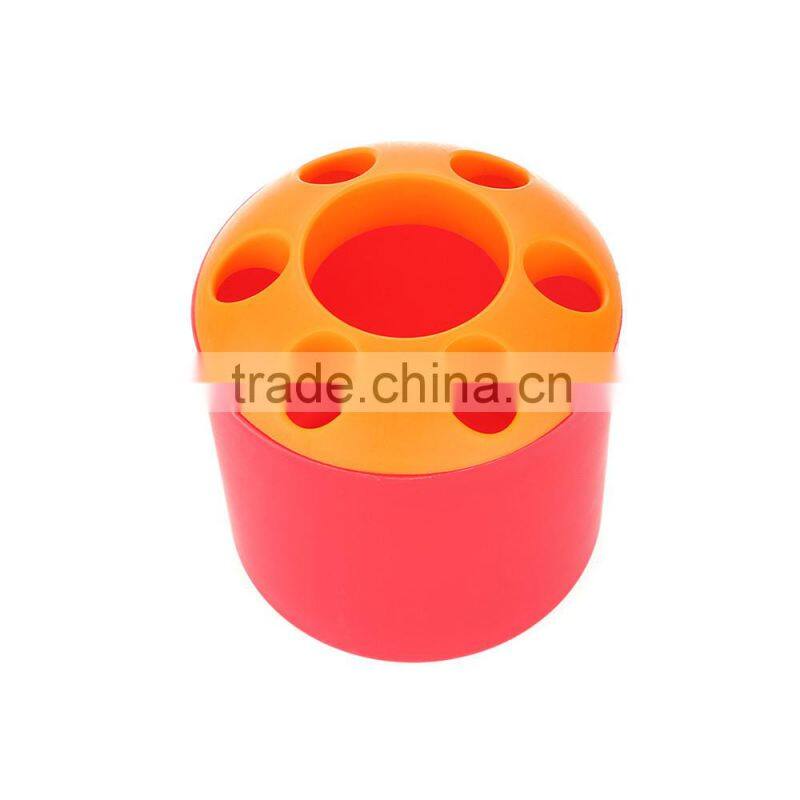 Multi-function Storage Box Makeup Brush Pot Display Stand Office Toothbrush Stationery Holder 4 Color Choice