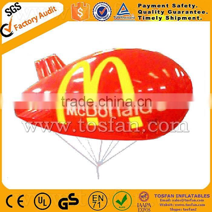Giant inflatable airplane helium balloon helium blimp for sale F2039