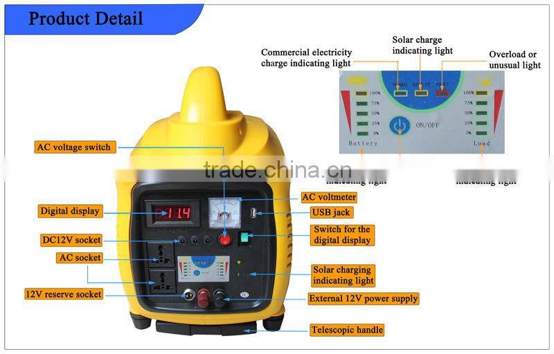 Saipwell Portable Solar Power System Cheap Portable Solar Generator