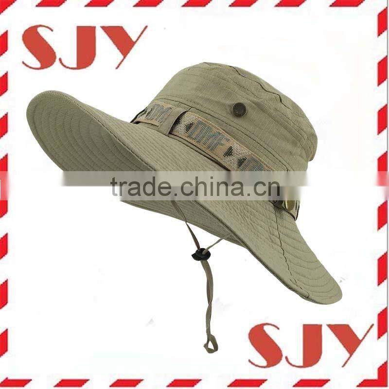 Wholesale High Quality Bucket Hat Wholesale UV Protection Outdoor Boonie Hat