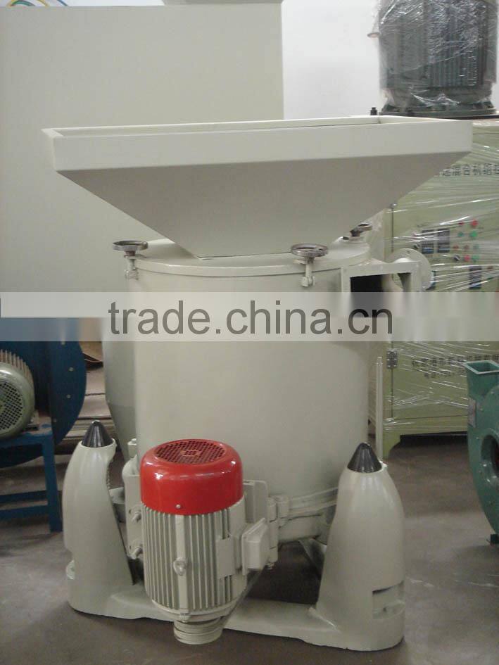 Waste plastic dewatering machine