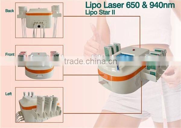 FDA Technology Fat Reduction No Side Effects Weight Loss Lipo Laser Machine