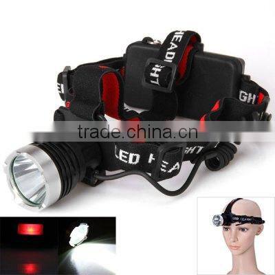 t6 led rechargeable led headlamp bicycle headlamp