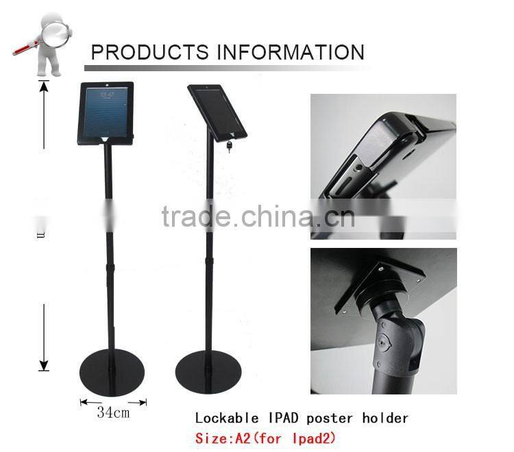 360 degree rotated lockable iPad Stand