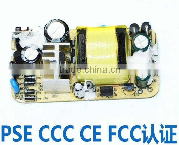 5V1A 2A 3A usb power adapter OEM factory with CE,UL,SAA,CB,FCC,GS,KC,PSE Standard,low cost