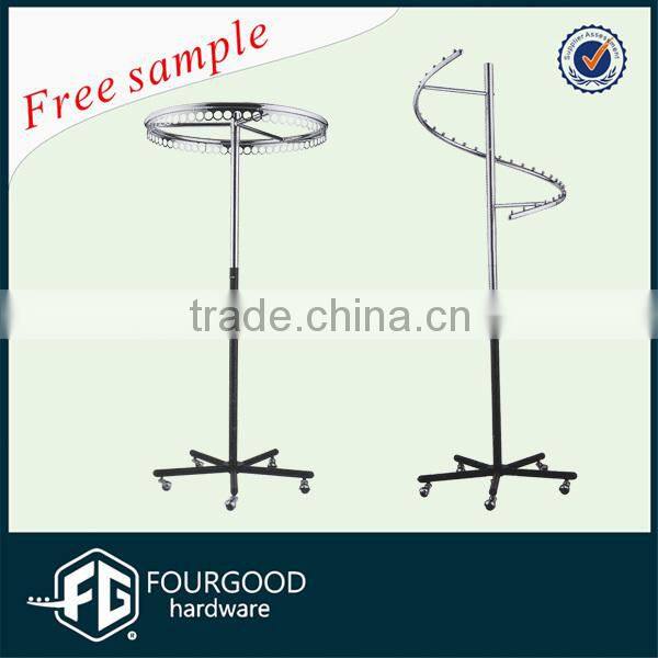 2/3/4 Tier Rotating Metal spinner display rack