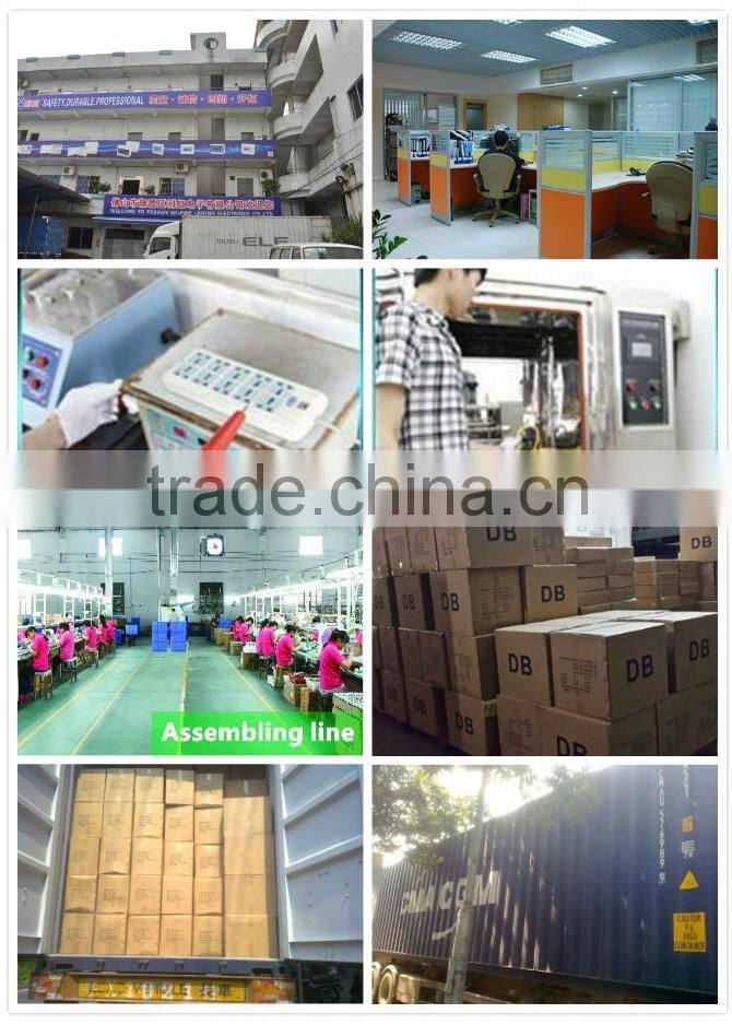 2500w 3 way power strip with individual switch