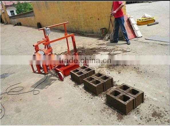Profitable small business ideas QMJ 2-45 Ecological brick machine / concrete brick making machine / ecology block sales