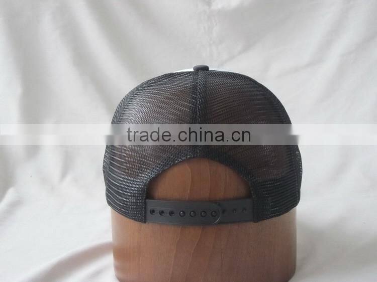 100% polyester trucker mesh cap
