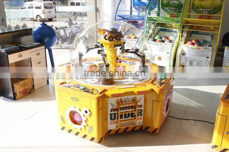 LSJQ-670 New arrival claw crane machine outdoor combination padlock with master key mini claw machine/ toy crane machine