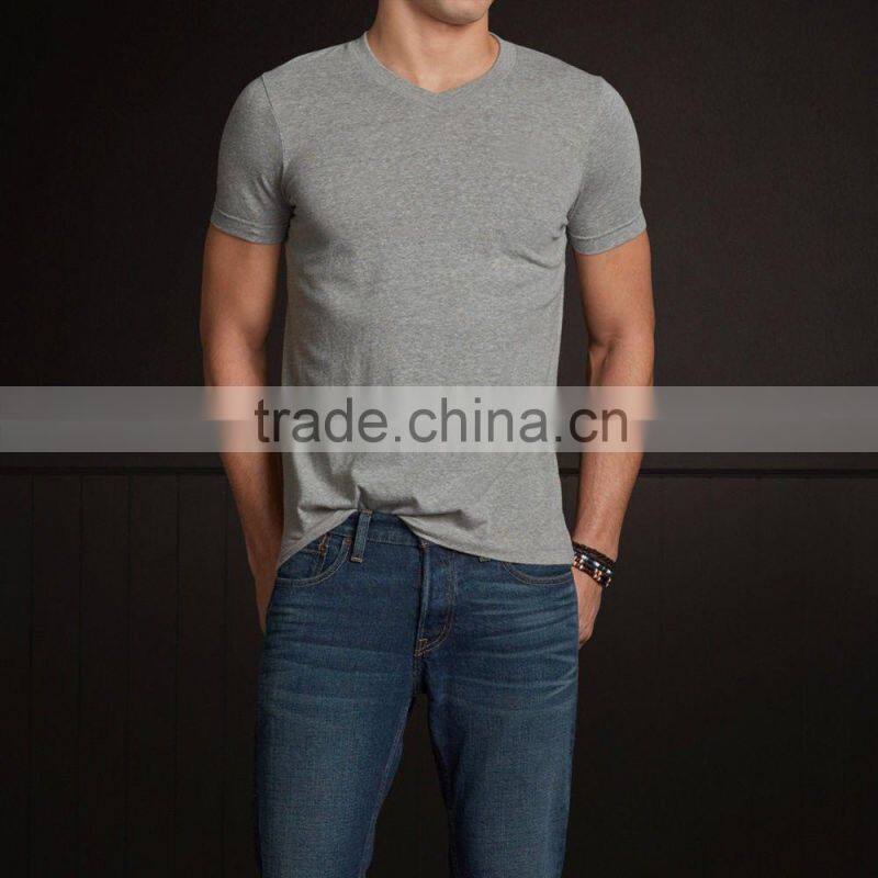 Short sleeve blank men t-shirts, 3/4 sleeve baseball t-shirt