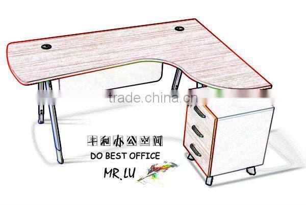 Modern design office furniture wooden office table/executive office desk