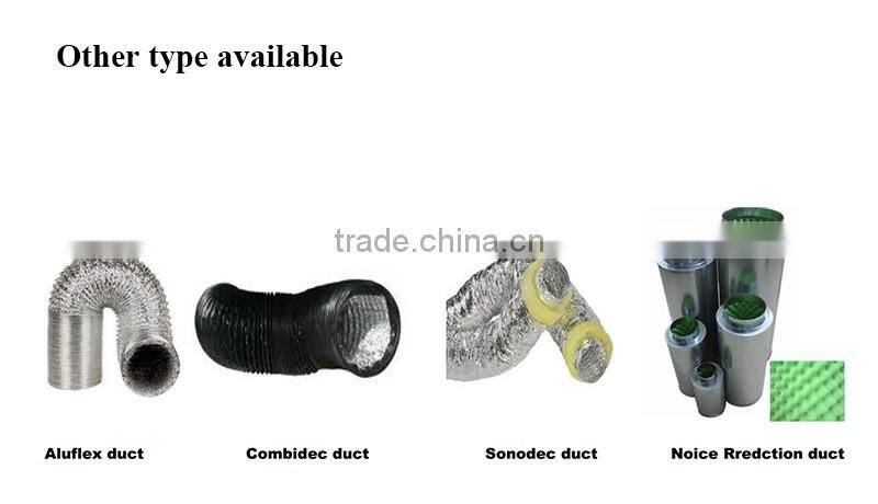 Flexible Air Duct Grow Tent Ventilation Duct for Hydroponic System