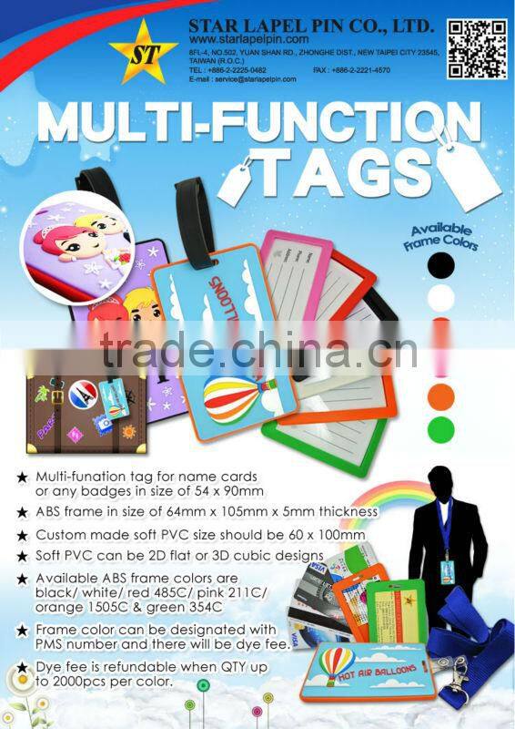 promotion soft pvc custom christmas frame