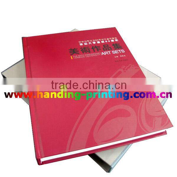 Full Color Hot Stamping Hardcover Books Printing Factory