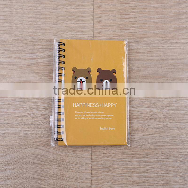 Cute Cheap Blank Spiral Notebook/Portable Small Writing Note Books For Student
