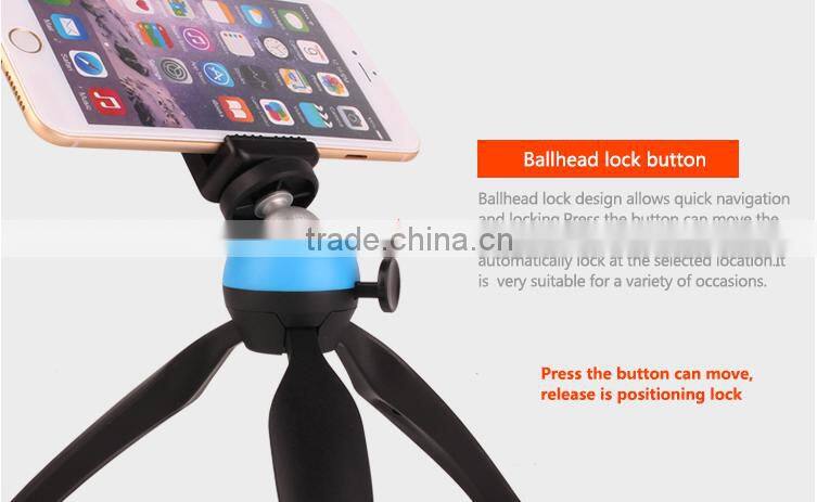 2016 new fashion type plastic mini tripod for christmas