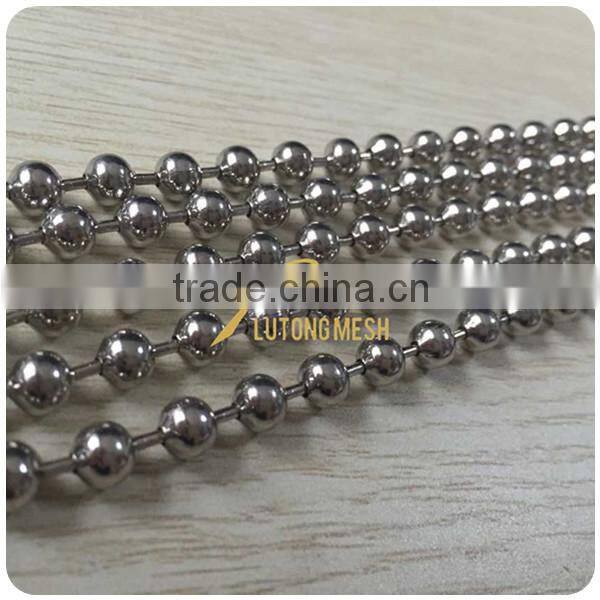 metallic beaded curtain,hanging door beads curtain,metal bead curtain