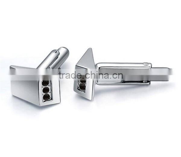 Europe unique design cufflinks silver diamond wedding cuff links for mens shirts
