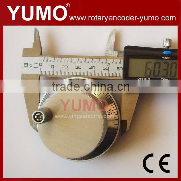 YUMO ISM6045 100 pulse hand wheel pulse encoder Manual Pulse Generator CNC Handwheel MPG