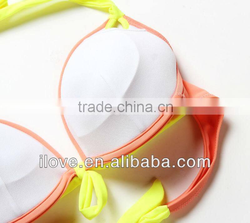 2014New Sexy Anti-bacteria Ladies Bikini Swimwear Wholesales