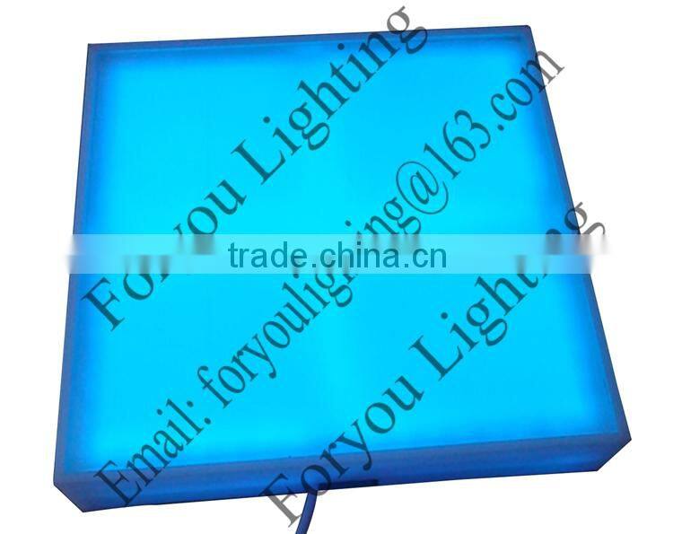 DMX/WIFI/SD Remote Control 10*10cm Resin IP67 Waterproof Outdoor Mini Interactive LED Dance Floor