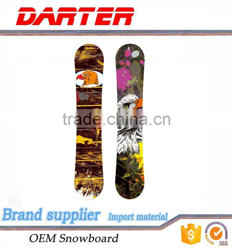 New arrival silk-screen printing downhill snowboard resort equipment ski