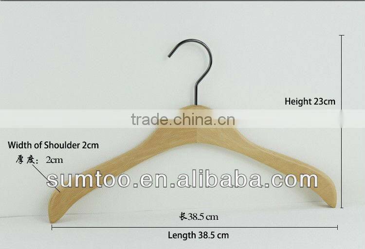 SUMTOO 8020 VIP promotion dark grey hook cheap hangers wholesale for laides shirt