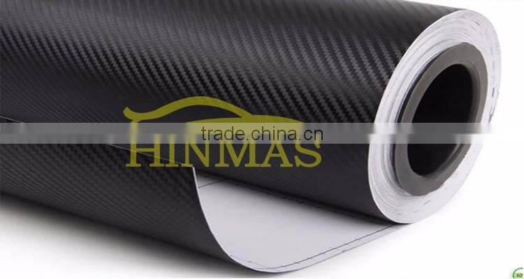 Air bubble free 3d 0.18mm 3d Carbon Fiber Heat Resistant car Wrap