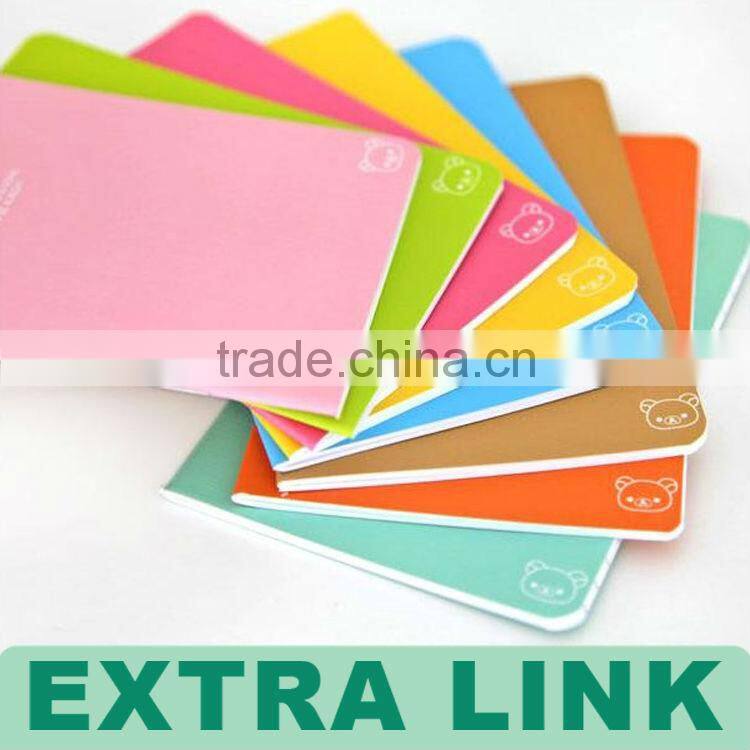 Custom Map Covered Small Sized Paper Notebooks Printing